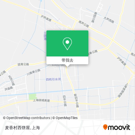 麦香村西饼屋地图