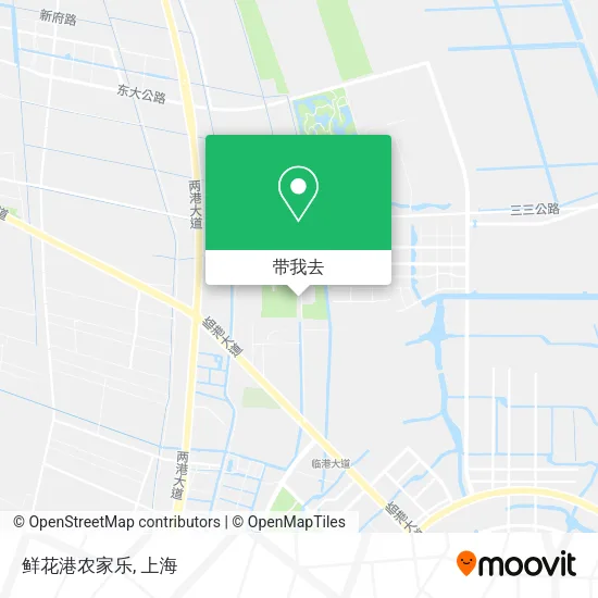 鲜花港农家乐地图