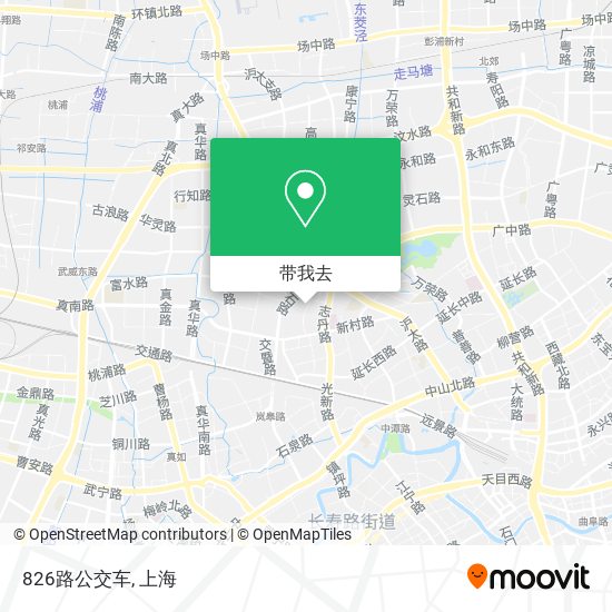 826路公交车地图