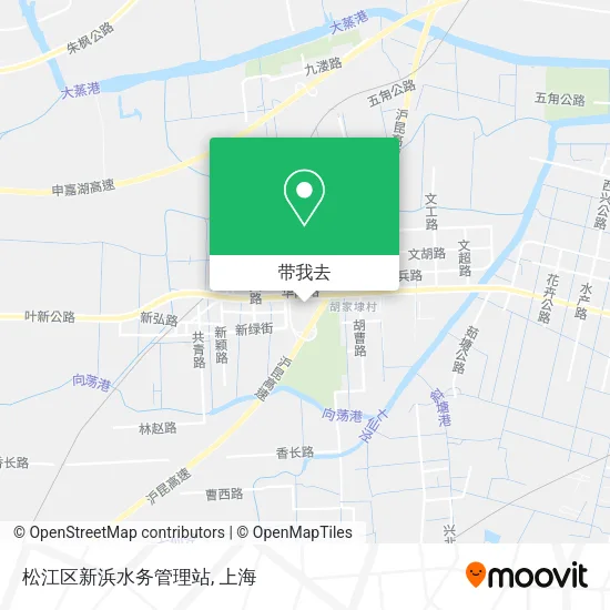 松江区新浜水务管理站地图