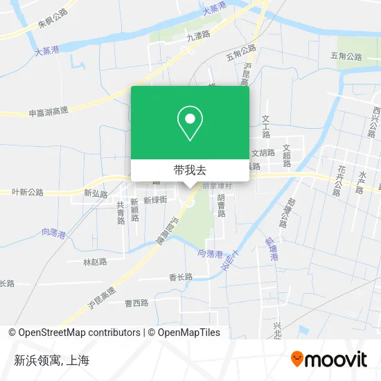 新浜领寓地图