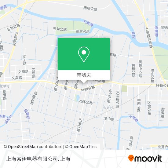上海索伊电器有限公司地图