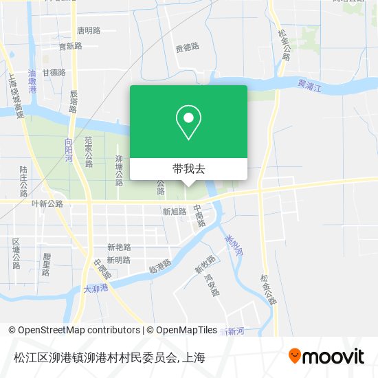 松江区泖港镇泖港村村民委员会地图