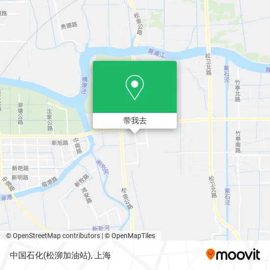 中国石化(松泖加油站)地图