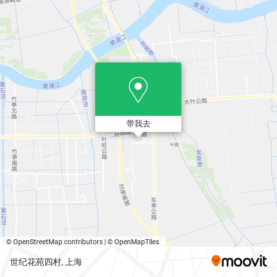 世纪花苑四村地图
