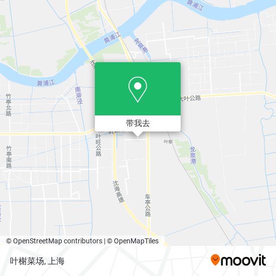 叶榭菜场地图