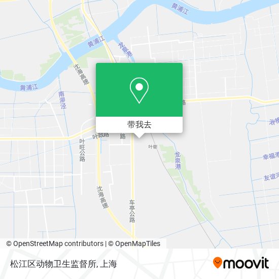 松江区动物卫生监督所地图