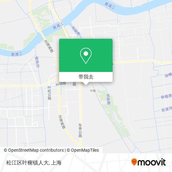 松江区叶榭镇人大地图