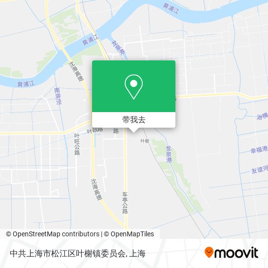 中共上海市松江区叶榭镇委员会地图