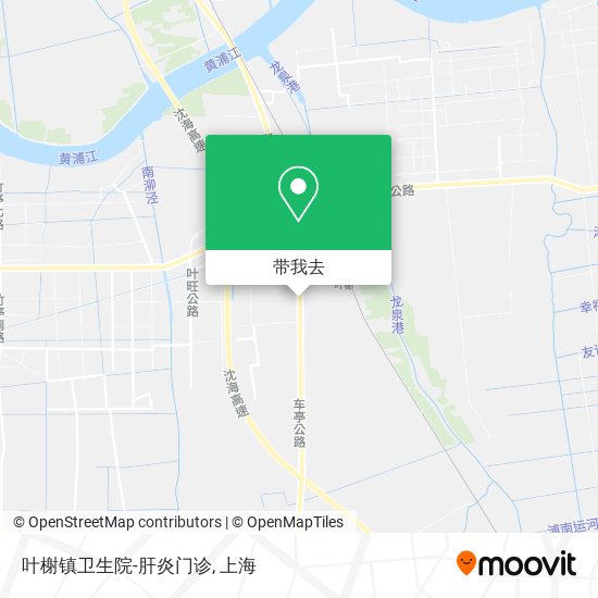叶榭镇卫生院-肝炎门诊地图