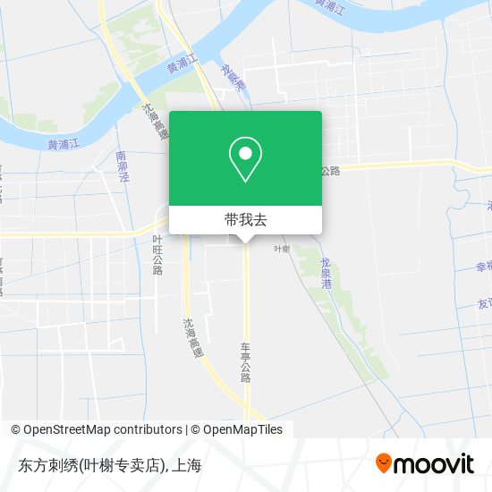 东方刺绣(叶榭专卖店)地图