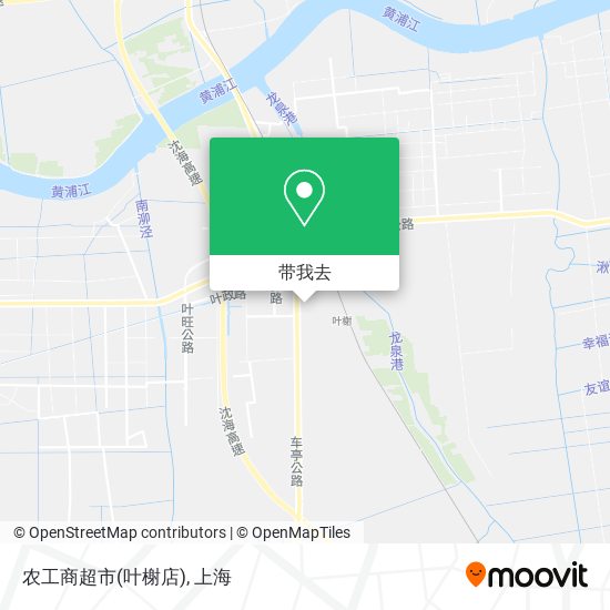 农工商超市(叶榭店)地图