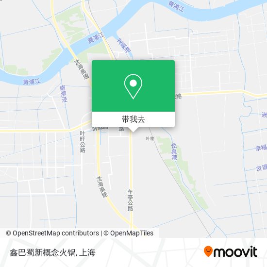 鑫巴蜀新概念火锅地图