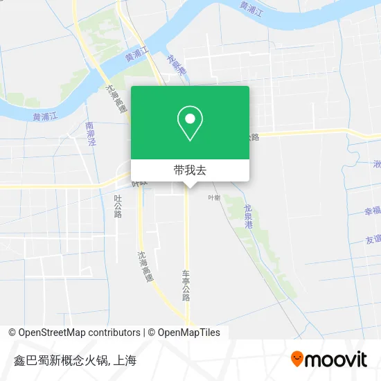 鑫巴蜀新概念火锅地图