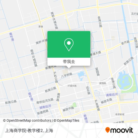 上海商学院-教学楼2地图