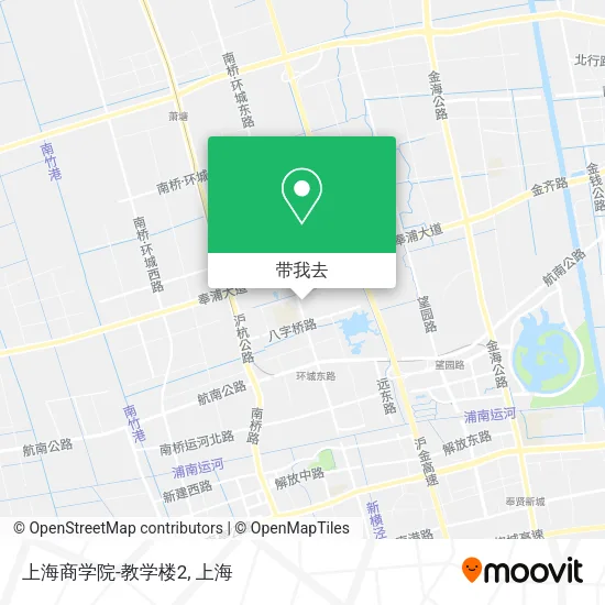 上海商学院-教学楼2地图