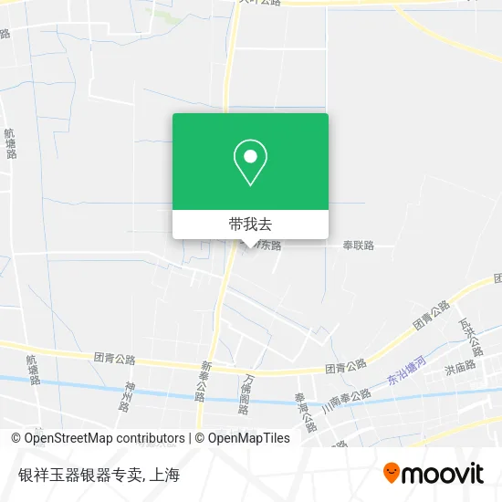 银祥玉器银器专卖地图