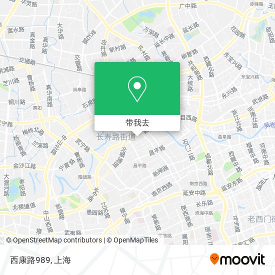 西康路989地图