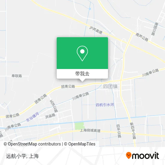 远航小学地图