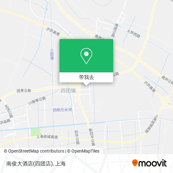 南俊大酒店(四团店)地图