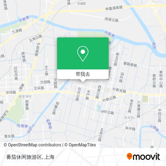 番茄休闲旅游区地图