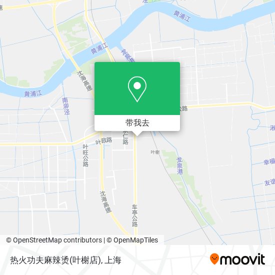 热火功夫麻辣烫(叶榭店)地图