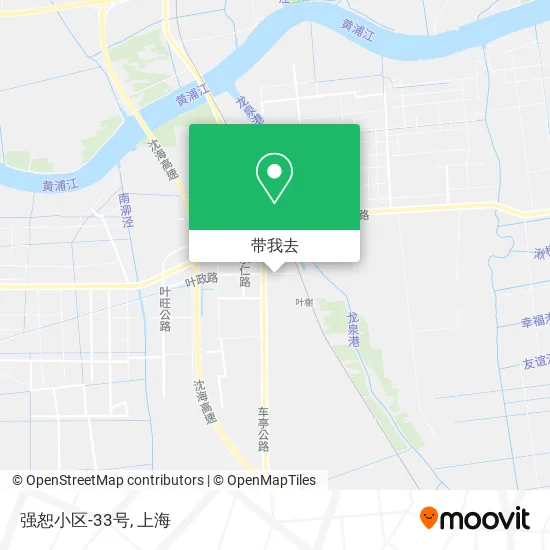 强恕小区-33号地图