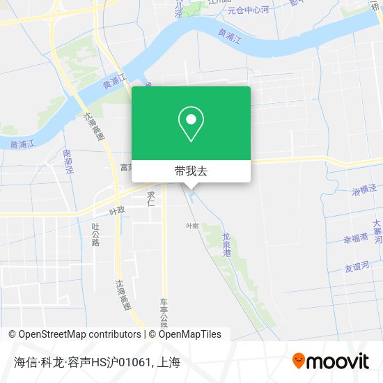 海信·科龙·容声HS沪01061地图