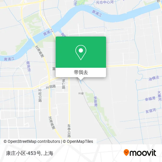 康庄小区-453号地图