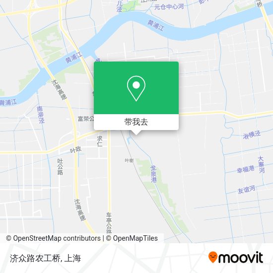 济众路农工桥地图