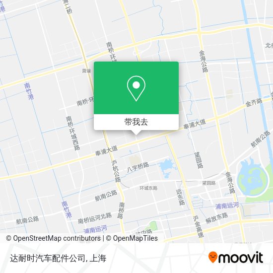 达耐时汽车配件公司地图