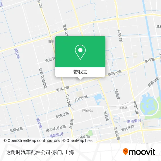 达耐时汽车配件公司-东门地图