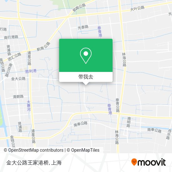 金大公路王家港桥地图