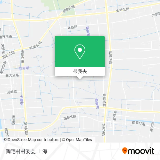 陶宅村村委会地图