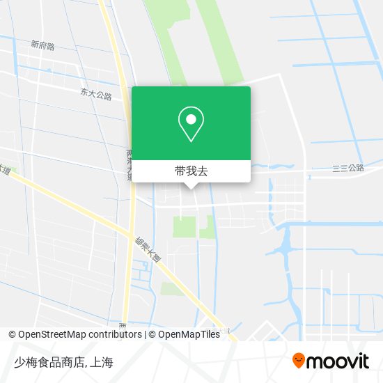 少梅食品商店地图