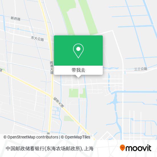 中国邮政储蓄银行(东海农场邮政所)地图