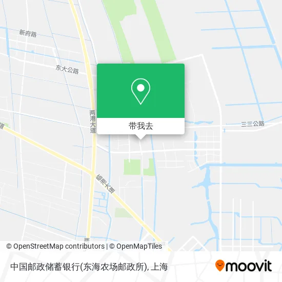 中国邮政储蓄银行(东海农场邮政所)地图