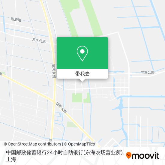 中国邮政储蓄银行24小时自助银行(东海农场营业所)地图