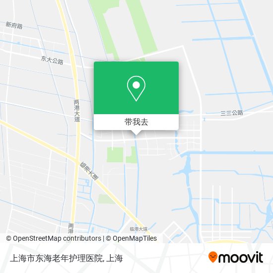 上海市东海老年护理医院地图