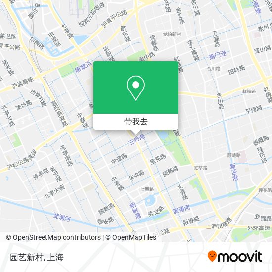 园艺新村地图