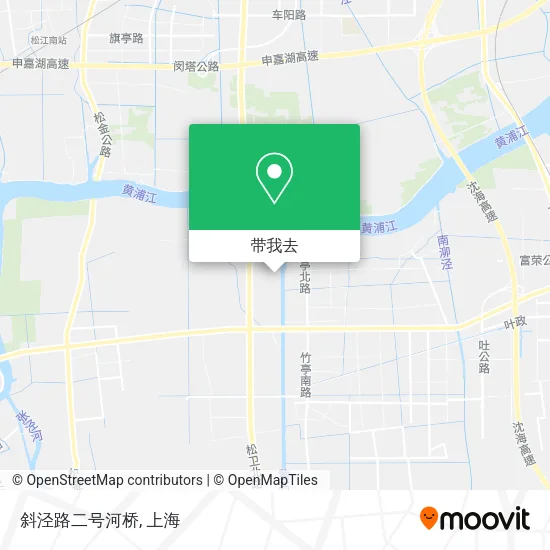 斜泾路二号河桥地图