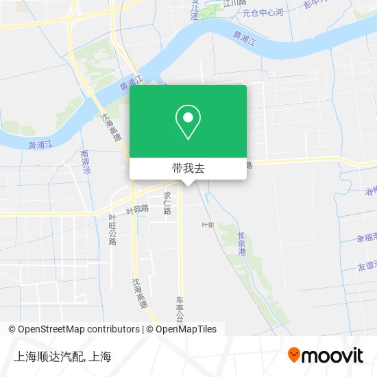上海顺达汽配地图