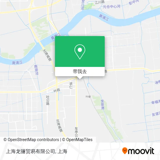 上海龙骊贸易有限公司地图