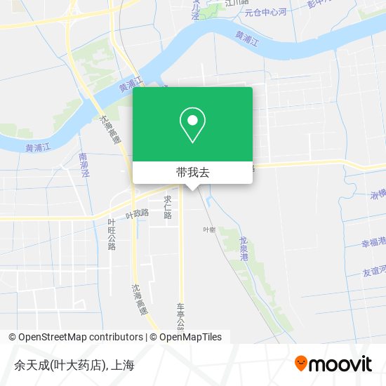 余天成(叶大药店)地图