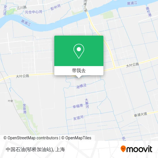 中国石油(邬桥加油站)地图
