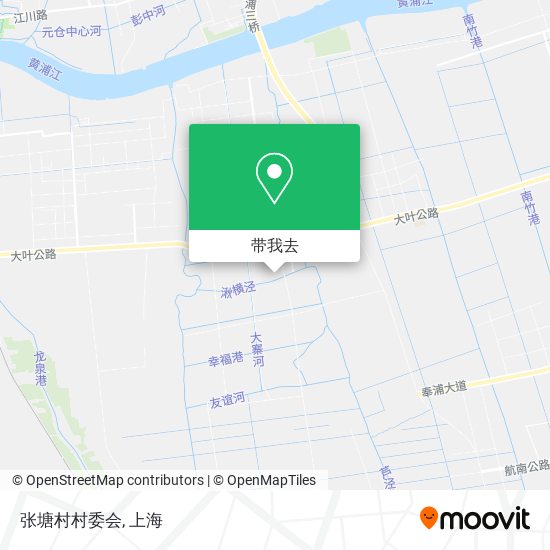 张塘村村委会地图
