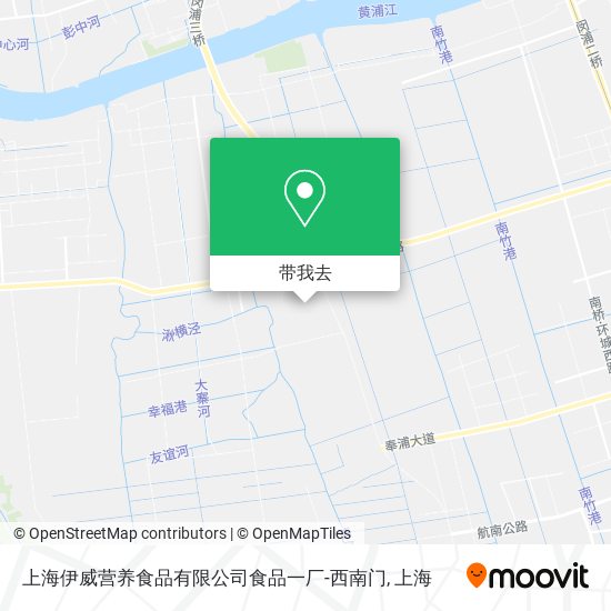 上海伊威营养食品有限公司食品一厂-西南门地图
