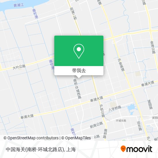 中国海关(南桥·环城北路店)地图