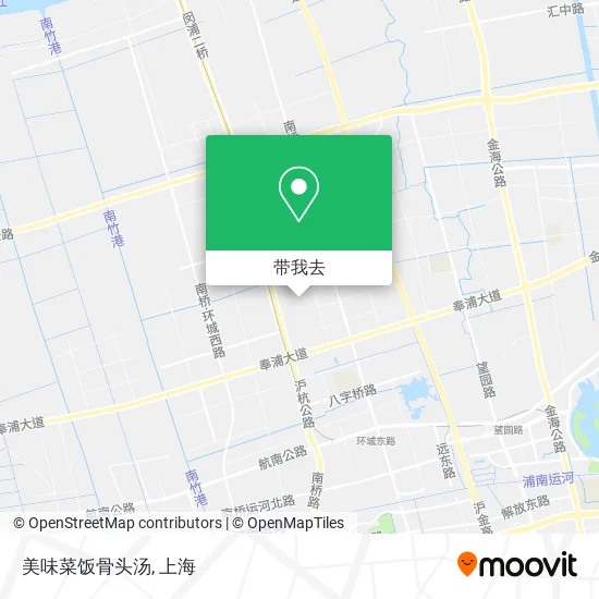 美味菜饭骨头汤地图