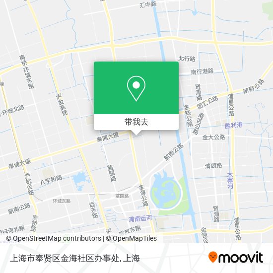 上海市奉贤区金海社区办事处地图